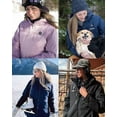 thumbnail image 5 of Venustas Women's 12V Heated Jacket with Battery, Softshell Electric Winter Coat for Skiing, Hunting & Outdoor Work & Cold Weather (Navy, 2XL), 5 of 7