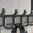 Over The Door Hook, Over The Door Towel Rack with 5 Hooks for Hanging Coats, Door Coat Hanger