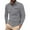 Gray, variant on Beugl Mens Shirts Clearance, Men's Fashion Spring and Autumn Casual Long Sleeve Button Solid Color Long Sleeve T Shirt Top Golf Shirts for Men, Polo Shirts for Men Black L