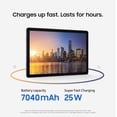thumbnail image 2 of Restored Samsung Galaxy Tab A11+ 11" 256GB 8GB RAM Wi-Fi Gray, 90Hz refresh, microSD card slot, 25W Fast Charging SM-X230NZATXAR (Refurbished), 2 of 8