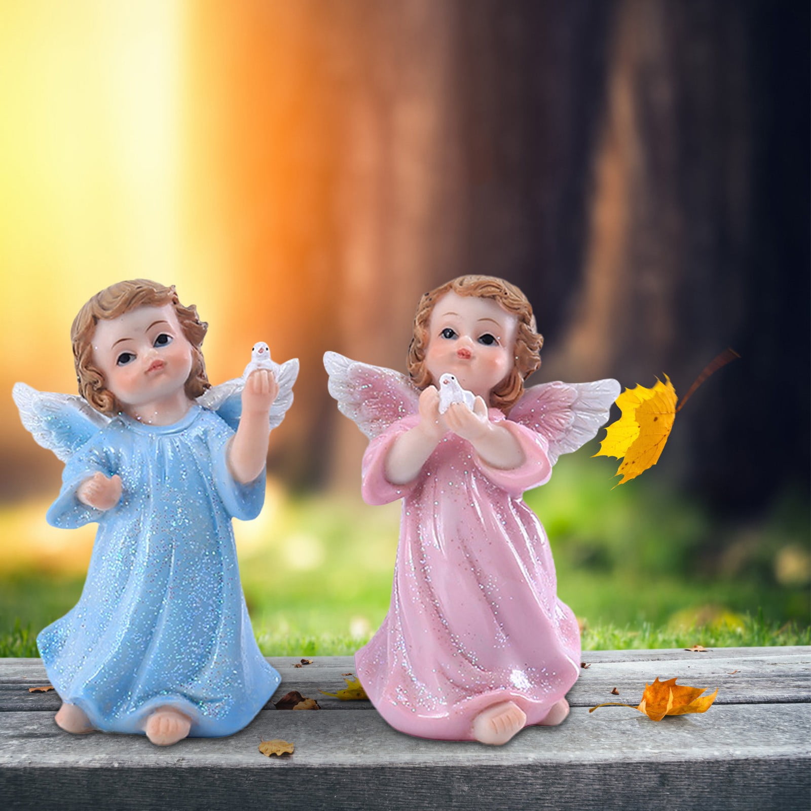 Desk Accessories Promotion Sale! Nomeni Set of 2 Cherubs Angels