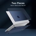 thumbnail image 4 of Funda MOSISO compatible con MacBook Air de 13,6 pulgadas, color azul medianoche, 4 of 6