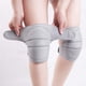 thumbnail image 4 of Rodillera Soporte de rótula Macarena protectora entrenamiento sentadillas gris, 4 of 8