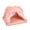Pink, variant on HOARBOEG Pop Up Pet Tent Portable Cat House Foldable Dog Tent Indoor Outdoor Travel Cat Bed with Removable Cushion Breathable Mesh Small Pet Hideaway, 12.5x12.5x14.1 in