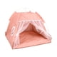 thumbnail image 2 of All-Season Portable Pet Tent House with Cushion, Indoor Outdoor Cat Bed Enclosed Safe Haven, Pop Up Ventilated Travel Carrier for Cats Small Dogs, Cozy Catio for Garden Patio, Durable Pop-Up Pet Bed, 2 of 7