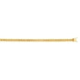 thumbnail image 3 of 14K Yellow Gold 8.5in 6.1mm Miami Cuban Chain Bracelet with Box Clasp, 3 of 4