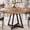 47" Table, variant on Anyact 42 Inch Rustic Round Dining Table, Circle Dining Table for Dining Room, Home(Only Table)