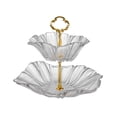 thumbnail image 2 of Soporte para cupcakes de 2 niveles, elegante y versátil, para centro de mesa, postres, , bandeja para servir, ideal para fiestas de té y cocina., 2 of 9