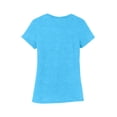thumbnail image 5 of District Made Ladies Perfect Tri Crew Tee-M (Turquoise Frost), 5 of 5
