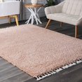 thumbnail image 1 of nuLOOM Tapis d'Accent en Peluche Neva, 2 Pieds x 3 Pieds, Rose, 1 of 4