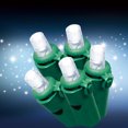 thumbnail image 2 of EZ-Illuminations 60-Count Super Sparkle Cool White LED String Christmas Lights, 11.2', 2 of 4