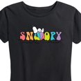 thumbnail image 3 of Peanuts - Snoopy Beach Ball - Women's Short Sleeve Graphic T-Shirt, 3 of 6