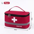 thumbnail image 3 of CSChome First Aid Bag Large Capacity First Aid Storage with Reinforced Handle Reflective Strip, 3 of 7
