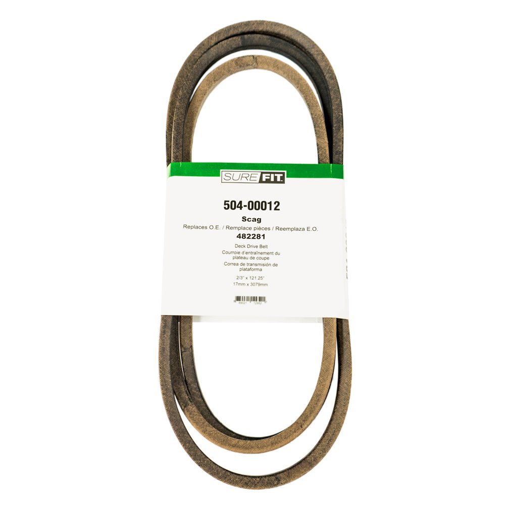 SureFit Deck Drive Belt Replacement For Scag 482281 52" Cut Turf Tiger