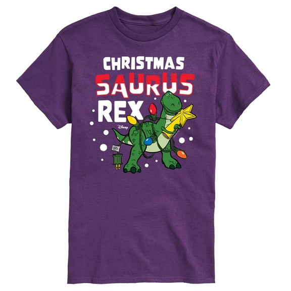 Toy Story - Christmas Saurus Rex - Men's Short Sleeve Graphic T-Shirt