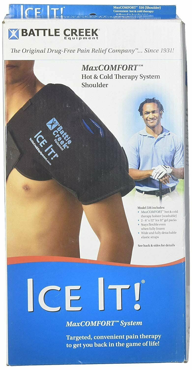 MaxComfort Pain Relief Hot & Cold Theraphy Flexible Ice Pack Shoulder Wrap