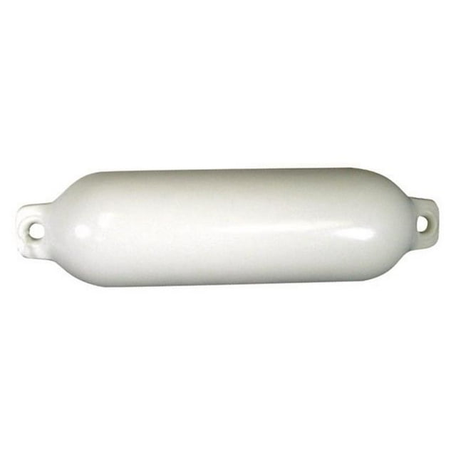 1024 10.5 x 30 Po. Garde-Boue Gonflable en Vinyle - Blanc