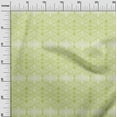 thumbnail image 3 of oneOone Viscose Jersey Light Green Fabric Asian Block Print Traditional Motif Sewing Fabric By The Yard Printed Diy Clothing Sewing Supplies 60 Inch Wide, 3 of 4