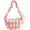 Pink, variant on Small Bag,Adjustable Shoulder Strap Puffer Crescent Crossbody Bags Lightweight Hobo Handbag Puff Purse