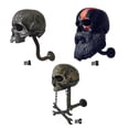 thumbnail image 1 of Skull Shape Hel Met Stand Resin Hats Motorcycle Hel Met Holder Rack For Home, 1 of 4