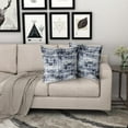 thumbnail image 5 of Navy Blue and White Pillow Covers Set of 2 20x20 Inch Abstract Art Painting Modern Decorative Cushion Covers Minimalist Pillow Case for Home Decor Sofa Bed Add a Touch of Class, 5 of 6