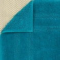 thumbnail image 5 of Mohawk Cotton Bath Mat Soft Absorbent Quick Dry Machine Washable Bathroom Mat, Teal, 24" x 60", 5 of 7