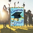 thumbnail image 4 of SXcggal Graduation Flags Banners Garden Decorations Double Polyester Graduation Theme Print For Indoor And Outdoor Celebrations Practical Basic Flags Banners For Garden, 4 of 5
