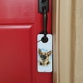 thumbnail image 4 of German Shepherd Dog Selfie Plastic Door Knob Hanger Sign, 4 of 7