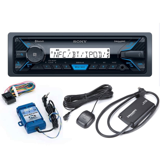 Receptor marino Sony DSX-M55BT con Bluetooth y Sirius XM