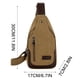 thumbnail image 4 of Bolsas Crossbody para Mujeres Paquetes de Cintura - Bolsa de Cintura para Hombres - Paquete de Cintura Bolsas Crossbody - Paquete de Cintura Negra con Correa Ajustable, Paquete de Cintura Del Cuerpo D, 4 of 4