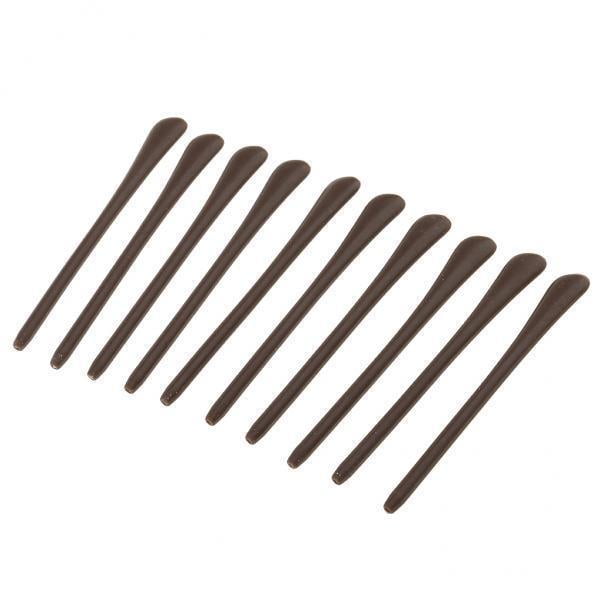 3x10 Piezas De Anteojos De Silicona Temple End Tips Ear Sock Tubes Reemplazo Marrón Sunnimix Consejos finales para anteojos