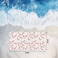 thumbnail image 4 of Candy Cane Pattern Christmas Beach Towels Blanket Soft&Absorbent Quick Dry Microfiber Red White Winter Snow Pool Towels for Swimming ,Yoga, Sports, Gym, Camping,Large 35X70in,, 4 of 8