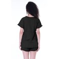 thumbnail image 4 of Moomaya Womens Nightwear Set w/ Shorts Cotton Sleepwear 2 Pcs Nightdresses, 4 of 7
