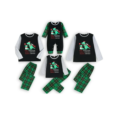 

Afunbaby Family Christmas Pajamas Matching Sets Xmas Matching Pjs for Adults Kid Baby Holiday Xmas Family Sleepwear Set