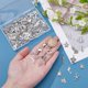 thumbnail image 4 of Juego de 100 colgantes de estilo tibetano con forma de concha, estrella de mar, delfín y peces marinos, surtidos en 20 estilos., 4 of 9