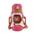 thumbnail image 1 of Taza De Paja De 400Ml, Botella De Paja Con Correa, Taza De Paja Colgante De Silicona Para Niños, Taza De Paja Colgante Segura, Botella De Paja Colgante Suave Para Niños Para Exteriores Scienceny BA000726-02, 1 of 6