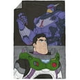 thumbnail image 2 of Buzz Lightyear Inner Space Kids Blanket, 62 x 90, Microfiber, Gray, Disney, 2 of 8