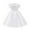 White, variant on TBWNWG Elegant Off Shoulder A Line Party Dress for Girls Casual Flowy Childrens formal Attire,Sizes 3-4 Years