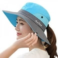 thumbnail image 2 of Promotion Liquidation Mode Moderne Rue Chapeau de Soleil Protection UV Respirant Large Bord pour Camping Randonnée, 2 of 6