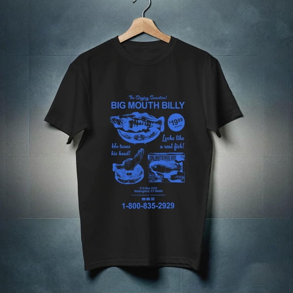 Big Mouth Billy Bass The Singing Fish T-Shirt