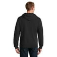 thumbnail image 5 of Jerzees Men's Full Zip Fleece Hoodie with Pouch Pocket NuBlend Hooded Sweatshirts -GR99 (Black 2 Pack XL), 5 of 5