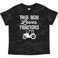 thumbnail image 3 of Inktastic Farming This Boy Loves Tractors Boys Toddler T-Shirt, 3 of 5