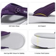 thumbnail image 4 of Sandalia DREAM PAIRS con Soporte de Arco, Chanclas Moradas Talla 8.5, 4 of 8