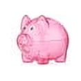 thumbnail image 3 of Transparent Plastic Money Saving Box Bank Clear Coin Box Case Coins Piggy Bank Cartoon Pig Shaped, 3 of 8