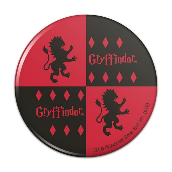 Harry Potter Gryffindor Pattern Kitchen Refrigerator Locker Button Magnet