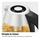 thumbnail image 4 of Chefman Fast W/luces LED Auto Shutoff &amp; Hervir Seco Protección Inalámbrica, Sin BPA, Extraíble, 1,8 litros, Hervir rápido + infusor de té, 4 of 9