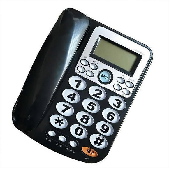 KX~2040CID Landline corded phone Large buttons Home Landline phone Landline telephone