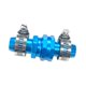 thumbnail image 2 of Conector de manguera de jardín con abrazaderas, kit de reparación de mangueras de jardín, para mangueras de 3/4 o 5/8 pulgadas Azul, 2 of 9