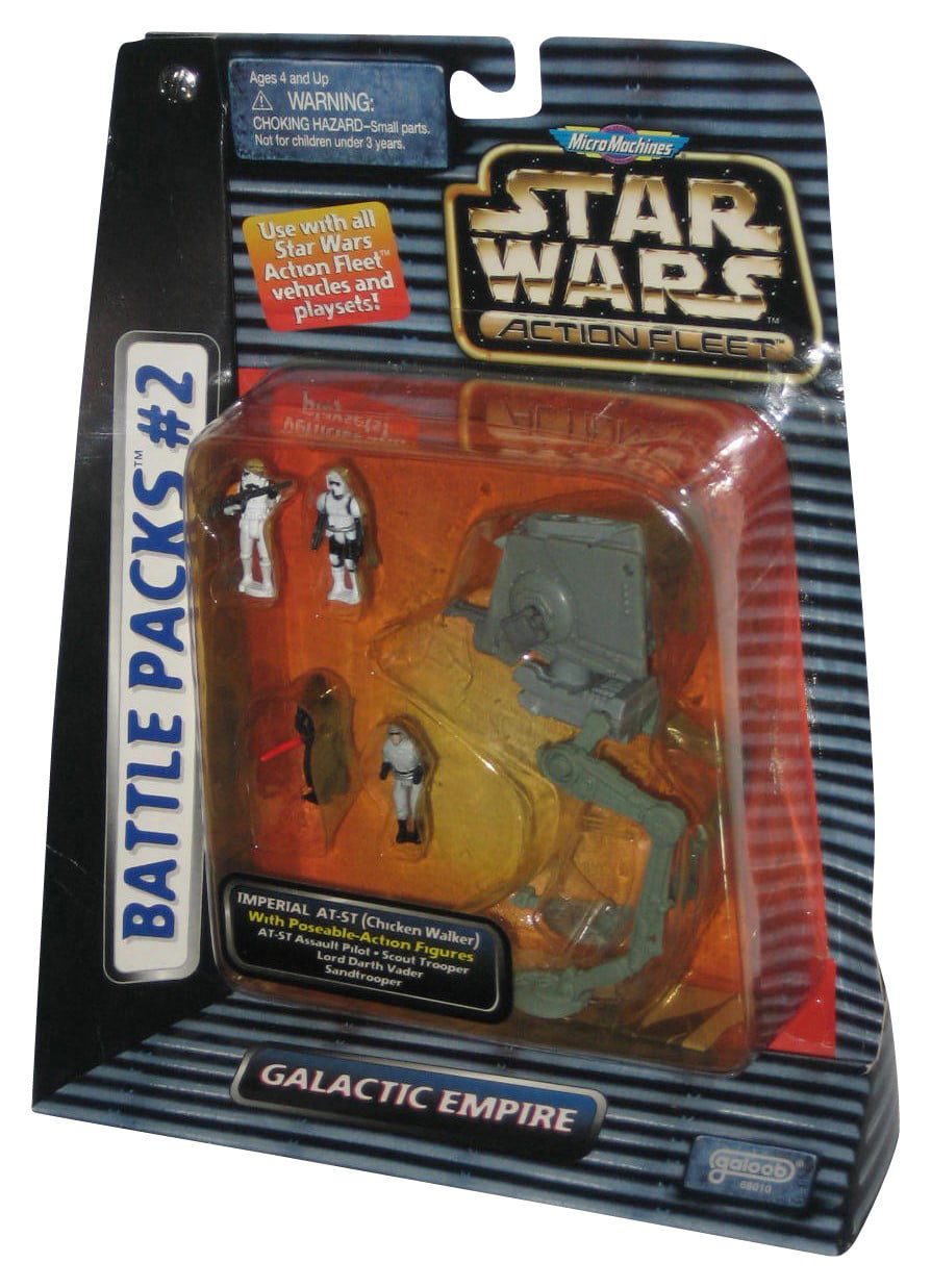 1996 Galactic Empire Battle Packs #2 Star Wars Action Fleet Micro Machines 