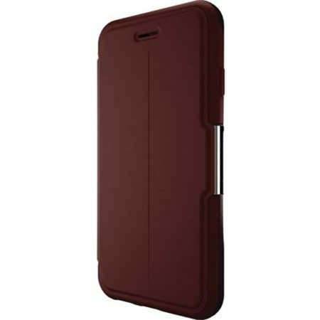 OtterBox Strada Carrying Case (Folio) Apple iPhone 6 Card, Black, Maroon